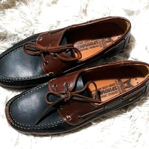 Mephisto Mens Leather Spinnaker Shoes. Size 11 1/2